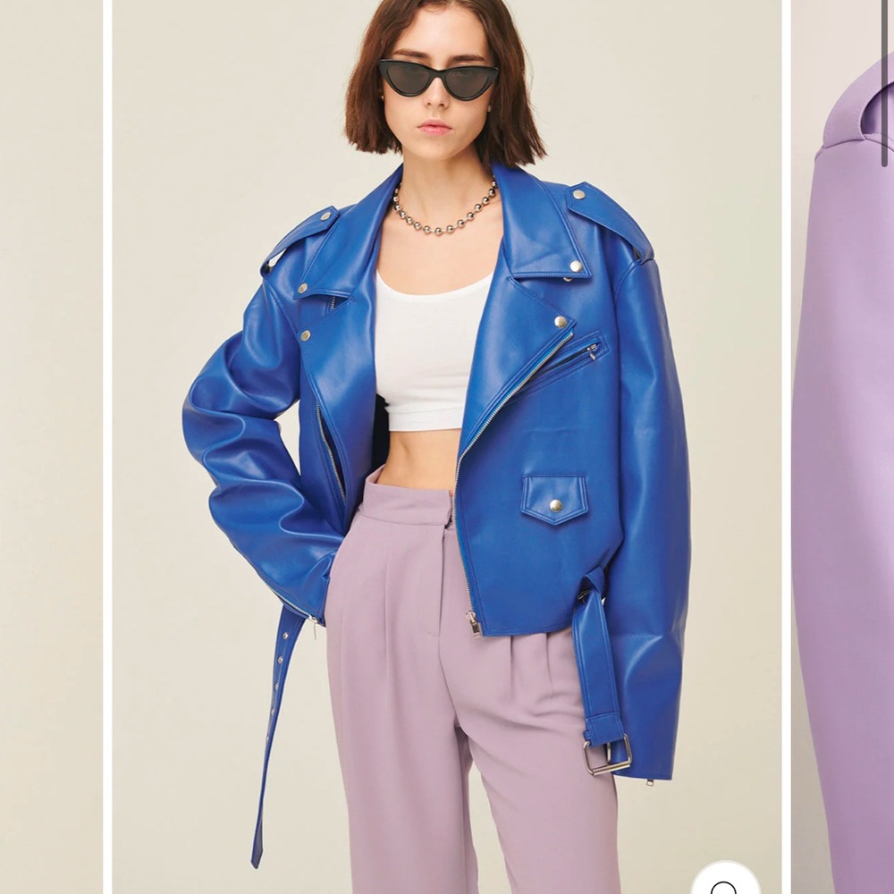 Storets Faux Leather Rider Jacket